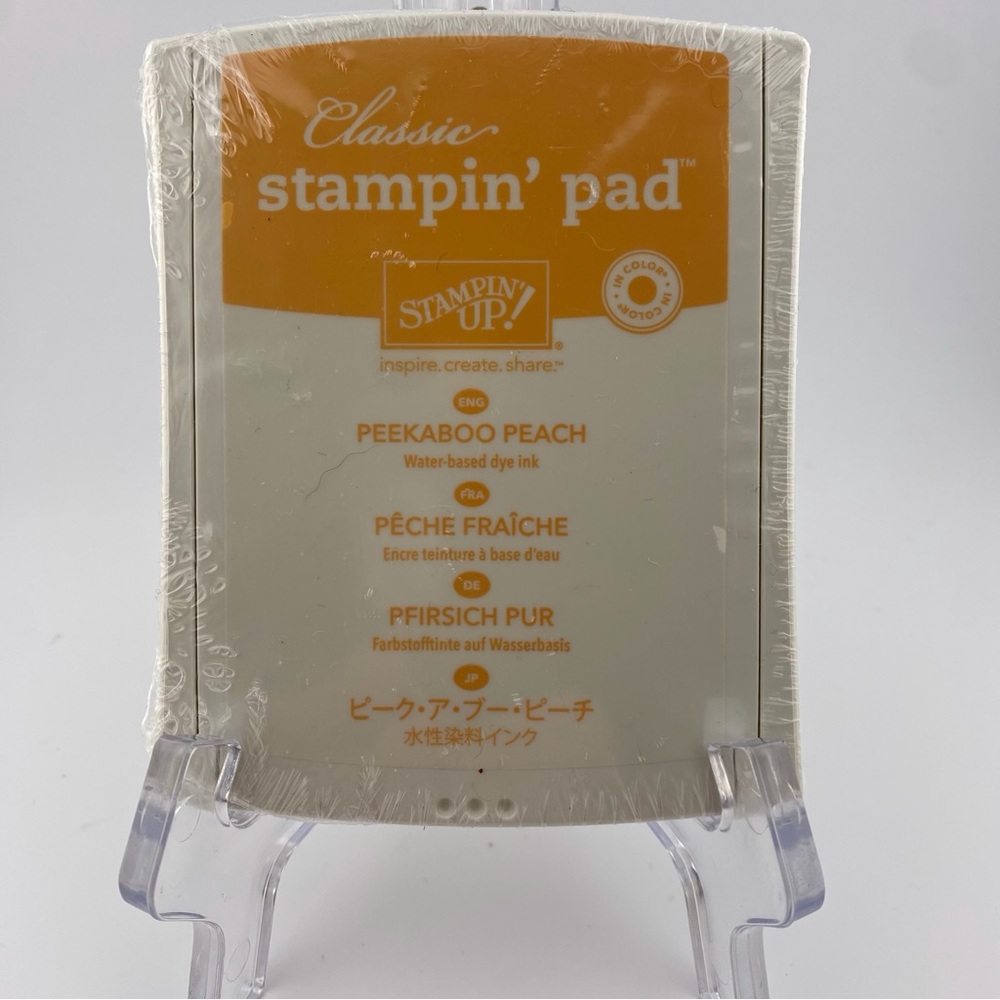 Stampin' Up! Ink Pad in Peekaboo Peach Color